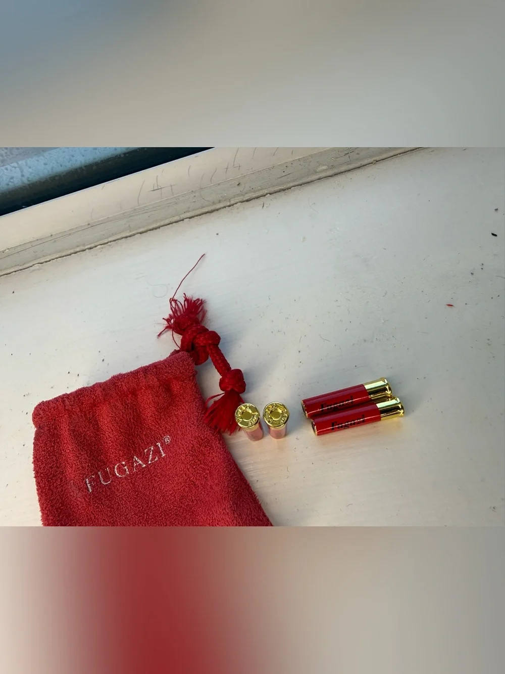 FUGAZI “Slug” Shotgun Shell Metal Lace Charm Set RARE GRAIL